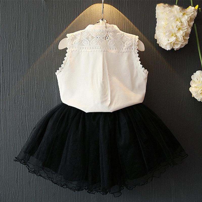 Girls Toddler Shirt & Skirt