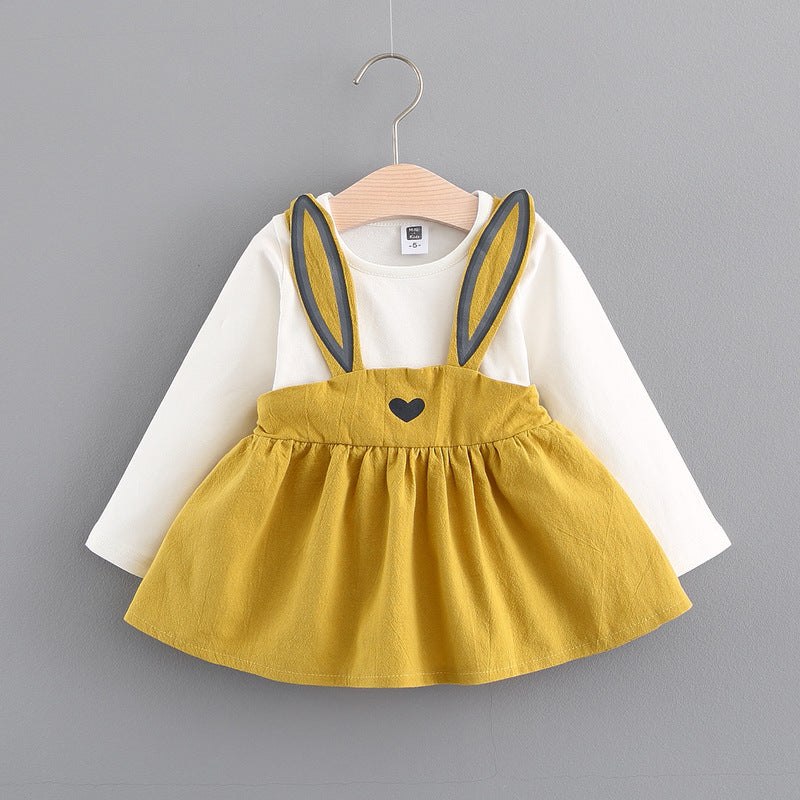 Girls cute rabbit dress