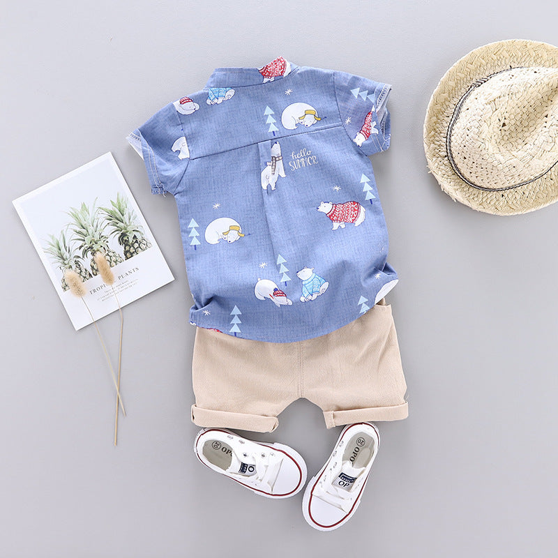 Boy Infant Shirt & Pants