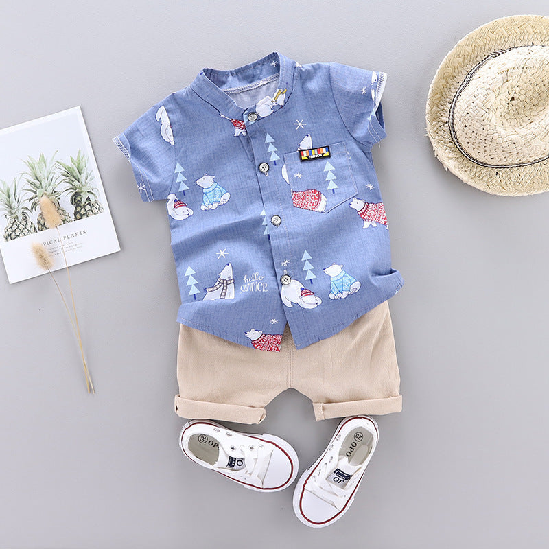 Boy Infant Shirt & Pants