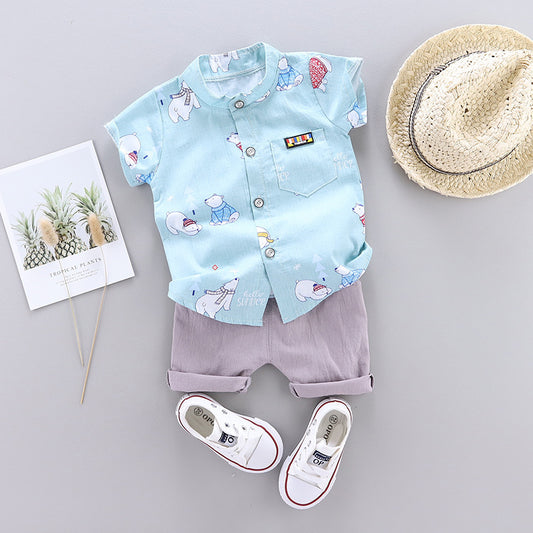 Boy Infant Shirt & Pants