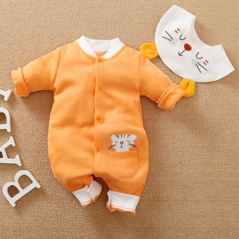 Infant Long Sleeved Crawling Suit