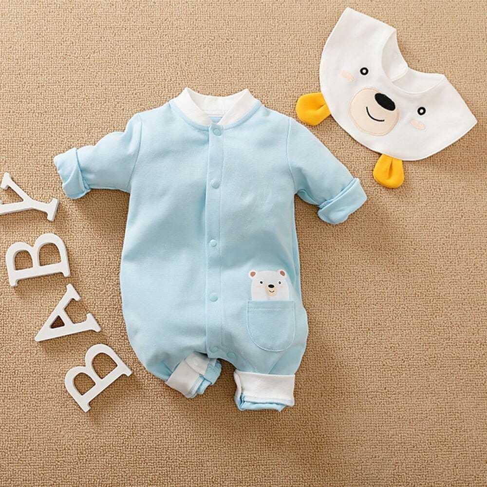 Infant Long Sleeved Crawling Suit