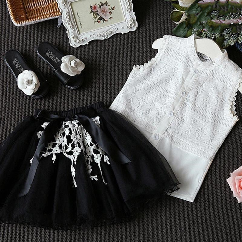 Girls Toddler Shirt & Skirt